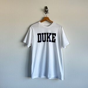 TRT Classics Duke University White Tee Shirt Size Medium